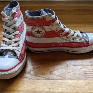 Converse USA Flag Hi Women's 8 Men's/Youth 6